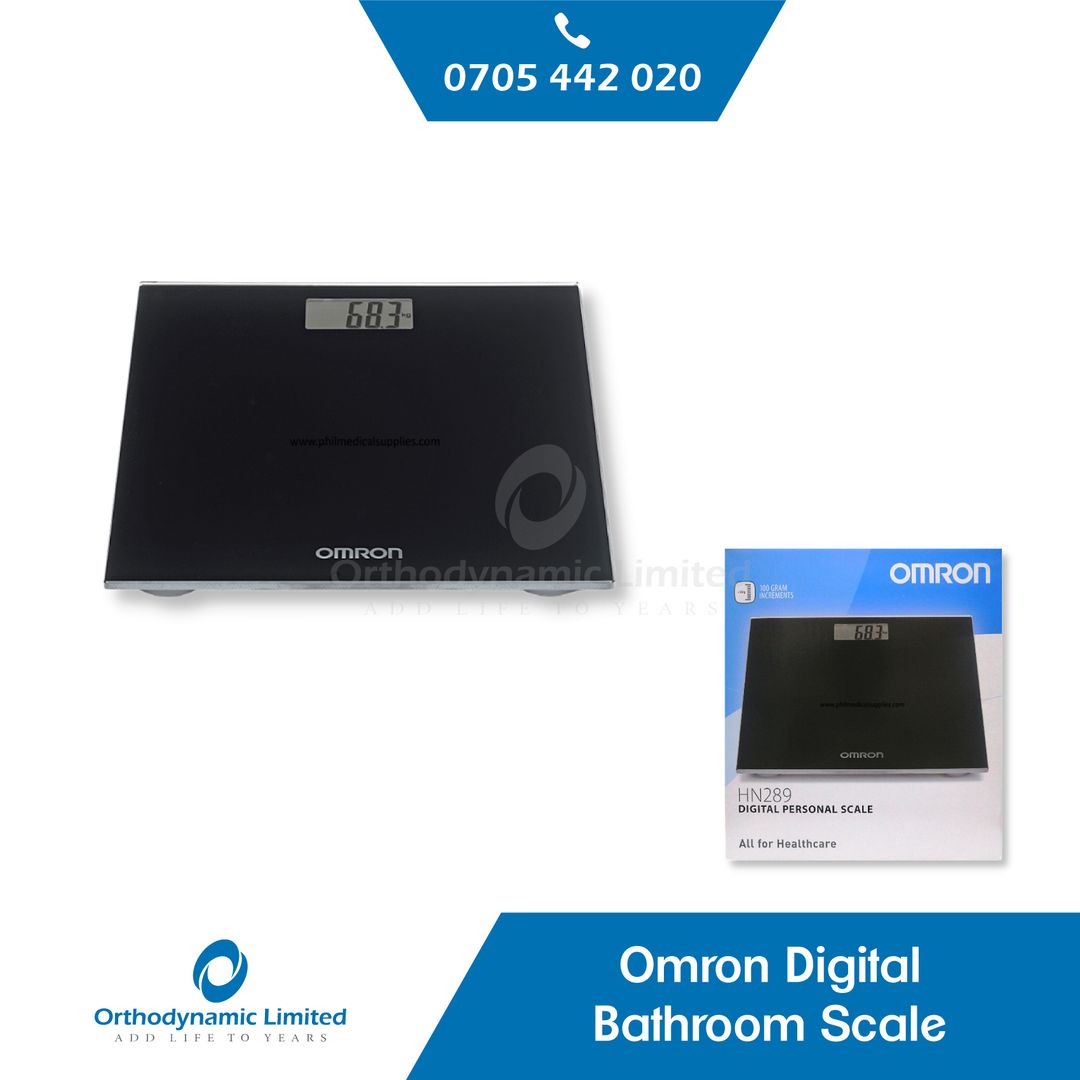 Omron bathroom weighing scale