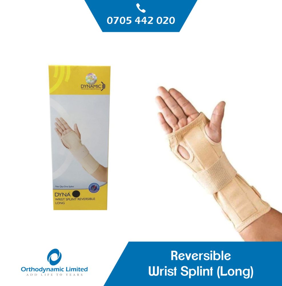 Reversible wrist splint
