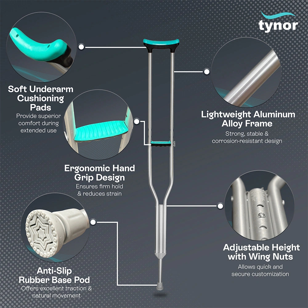 Auxiliary Crutch Pair