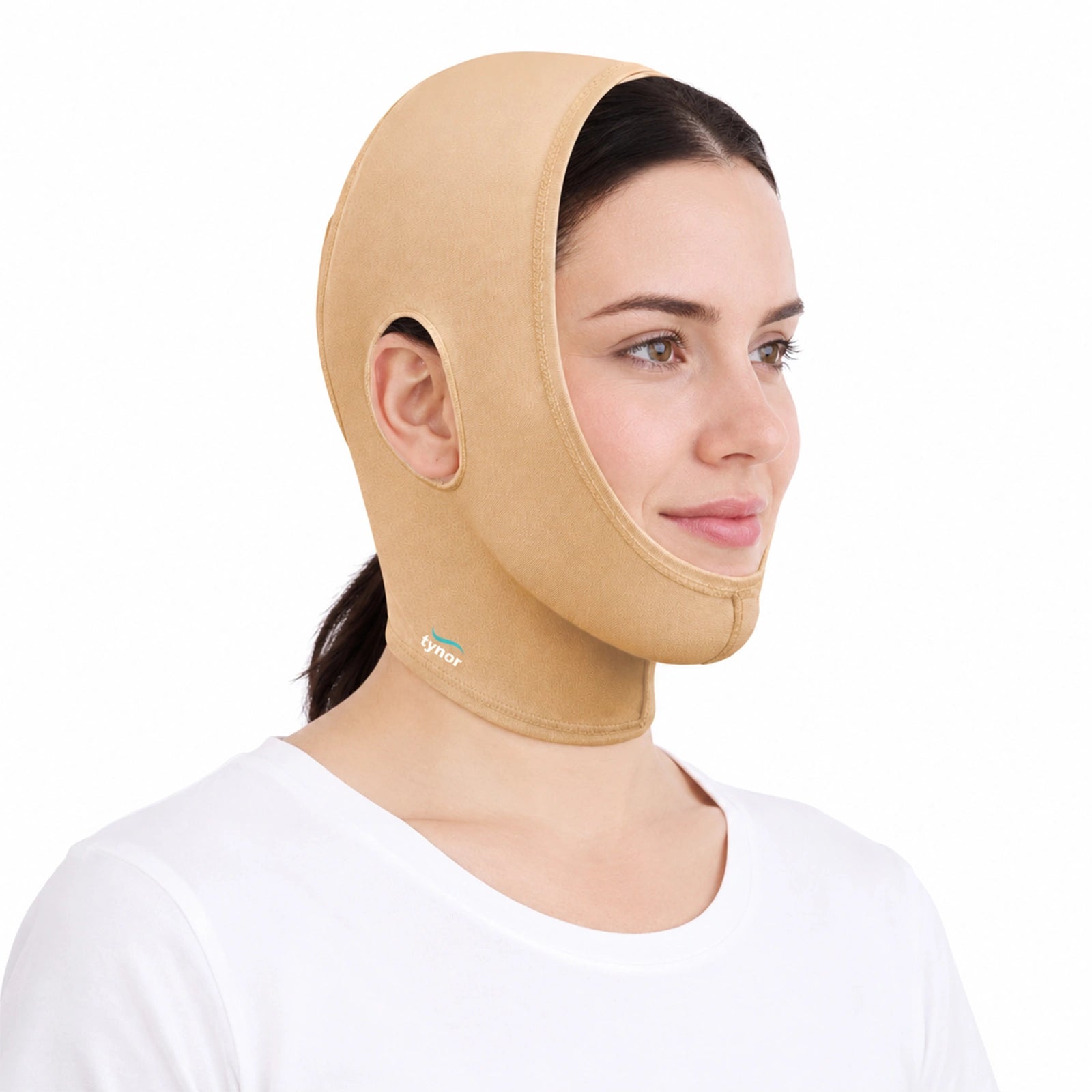Compression Garment Face Open Hood
