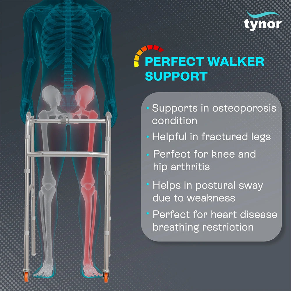 Walker Invalid's Front Wheels