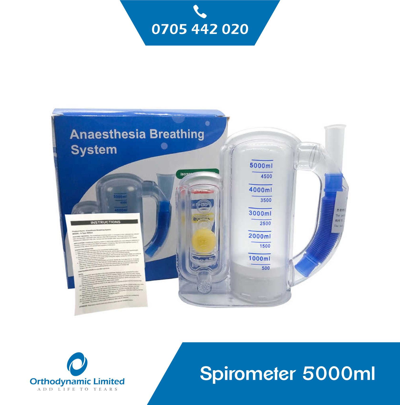 What is a spirometer, and how is it used?