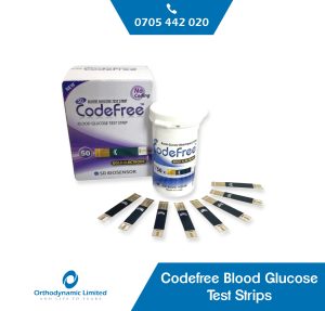 CodeFree blood glucose test strips