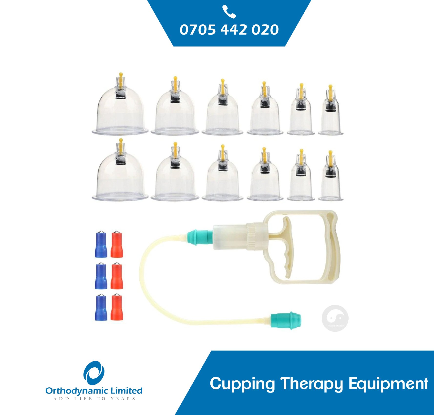 Cupping Therapy Equipment Set