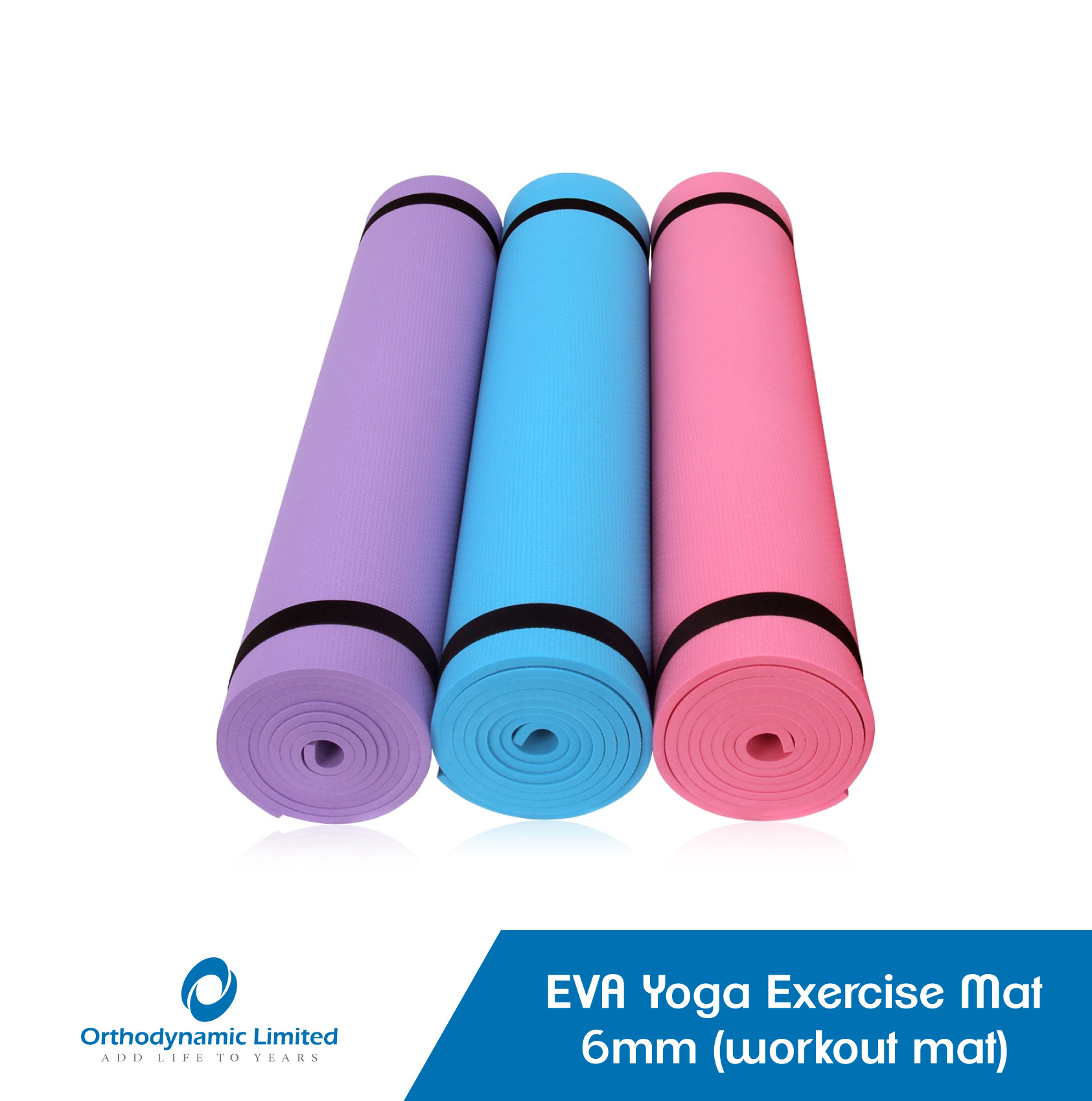 EVA Yoga Exercise Mat 6mm (Workout Mat)