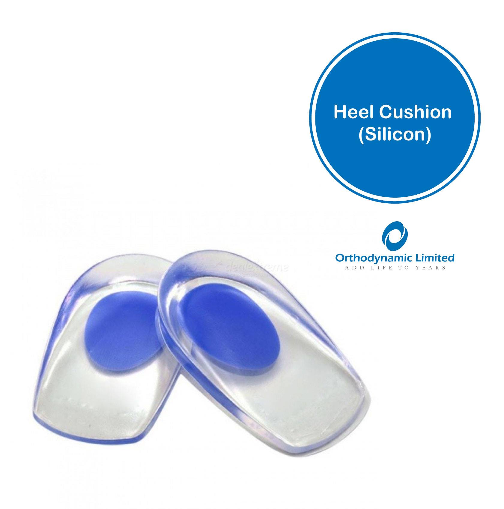 Amazon.com: Povihome Heel Cushions Protectors, Plantar Fasciitis Inserts  (1/5'' Thick), Silicone Heel Pads for Cracked, Dry, Achilles Heels, Heel  Pain Relief - 3 Pairs : Health & Household