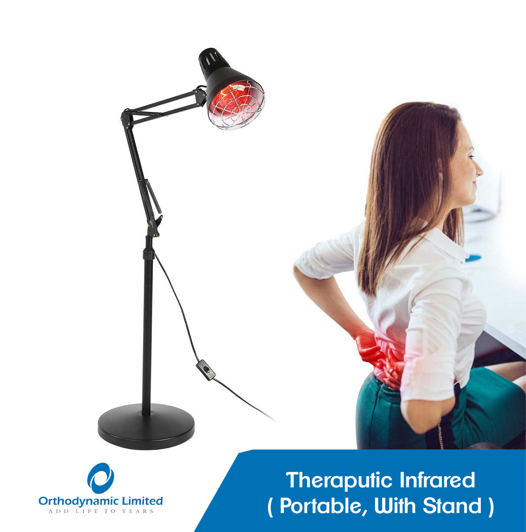 Stand Infrared Light Heating Therapy - Orthodynamic Ltd, Call 0705442020
