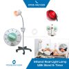 Infrared heat-light Lamp with stand and timer