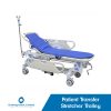 Patient transfer stretcher trolley