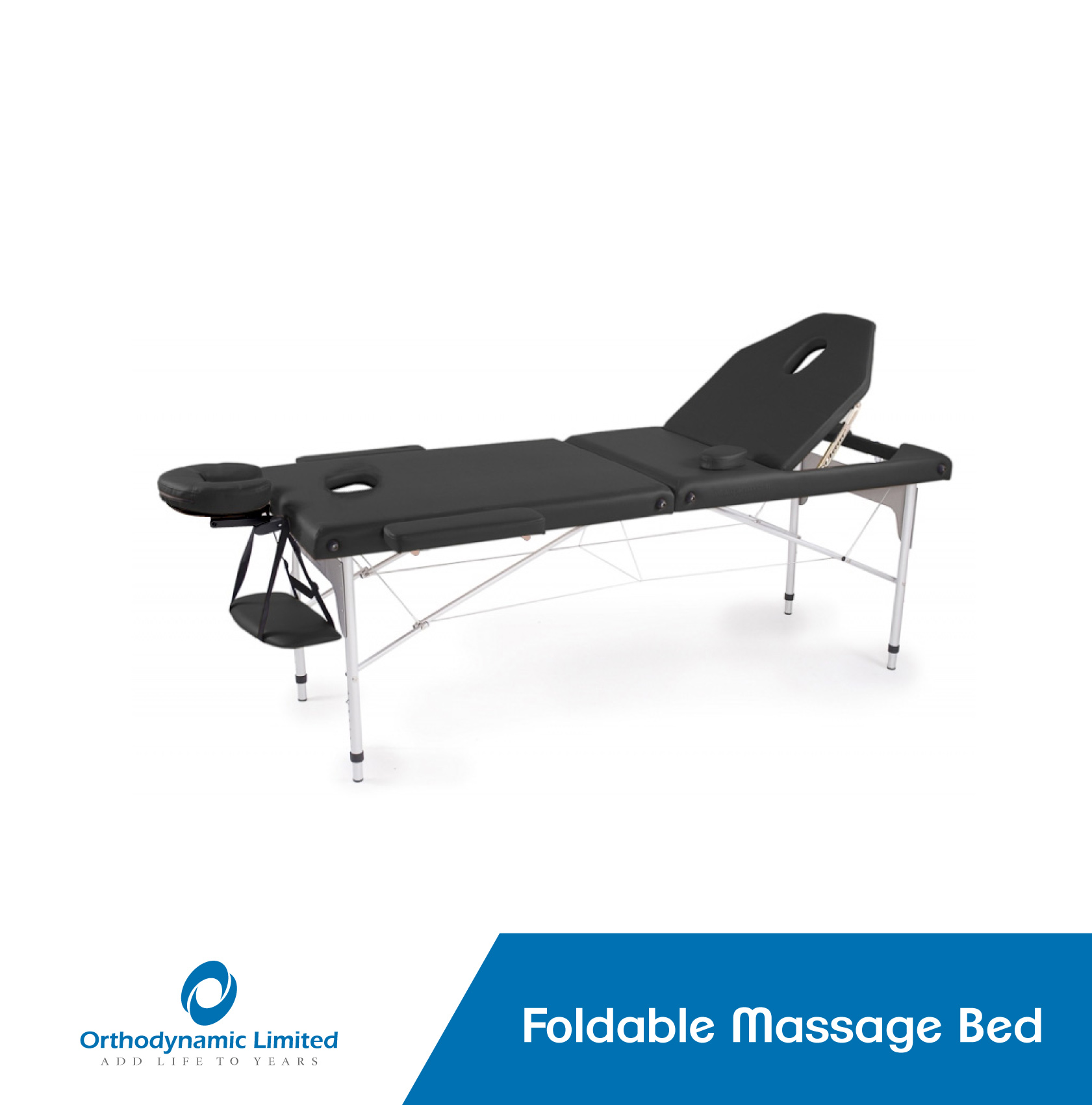 Portable Metallic Foldable Massage Bed