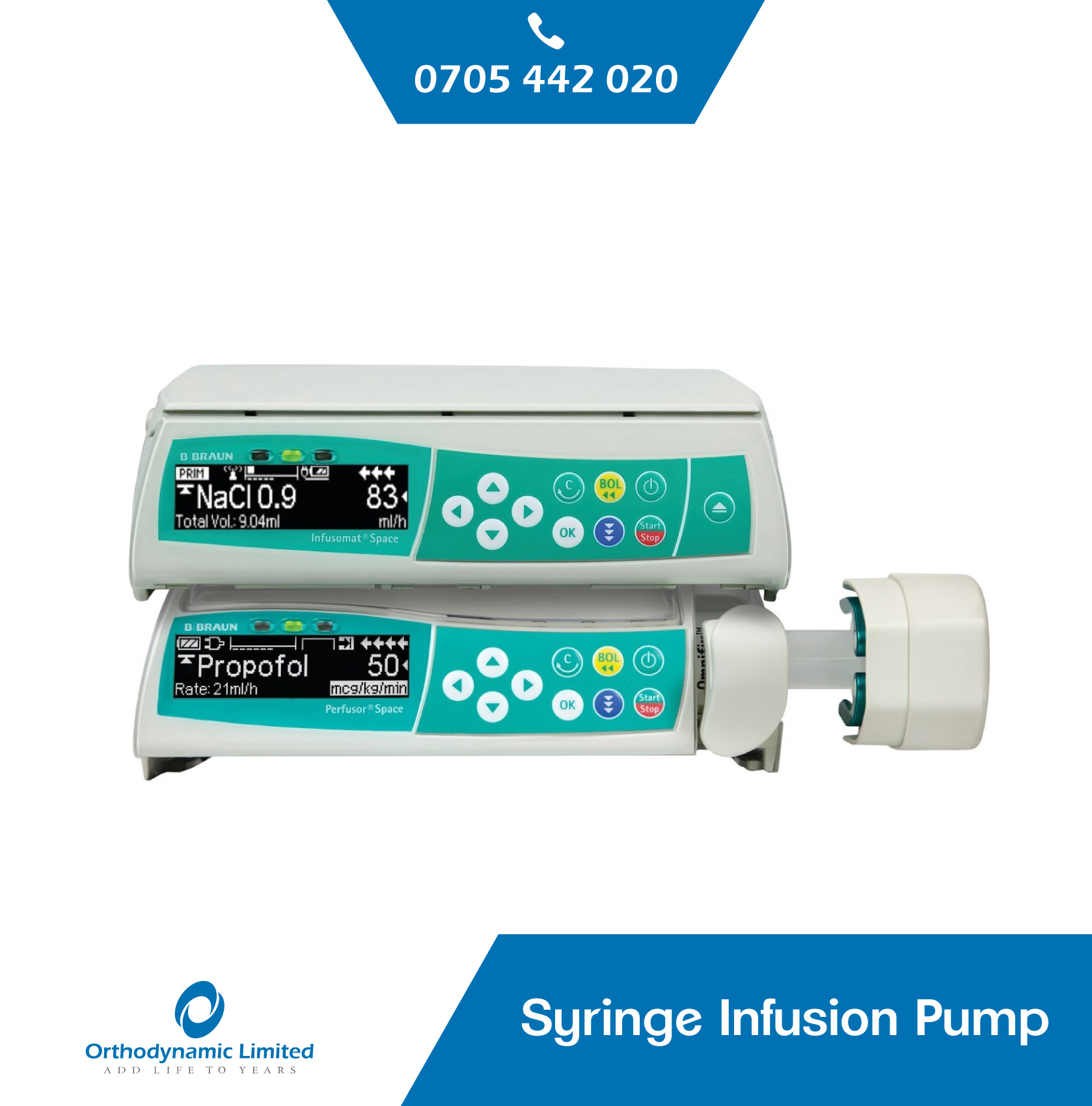 Syringe infusion pump