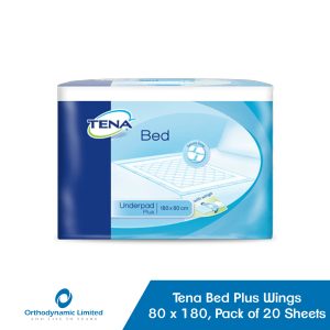 Tena Bed Plus Wings - 80 x 180 cm, Pack of 20 Sheets