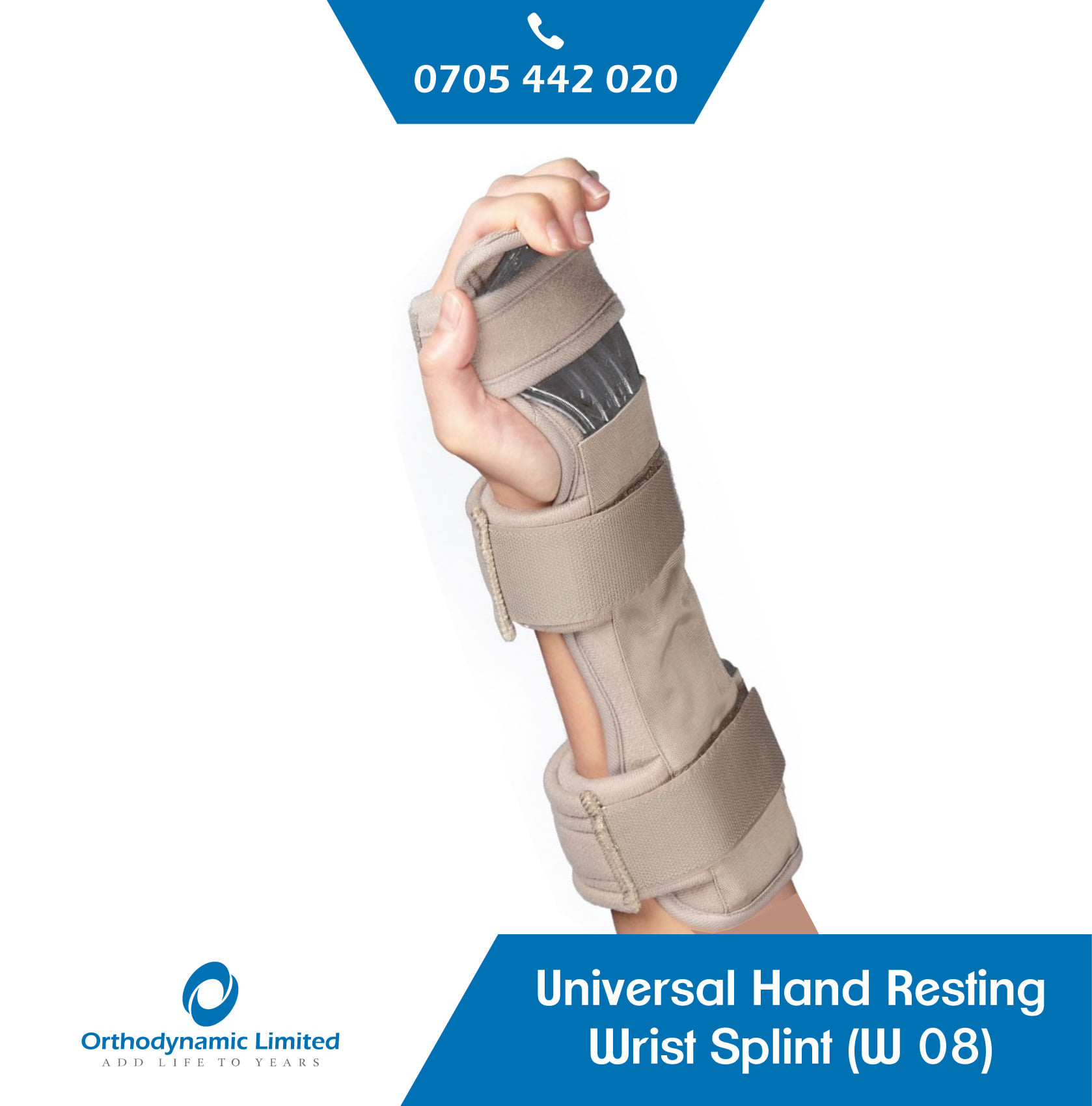 Universal hand wresting splint
