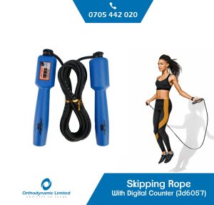 skipping rope with a digital counter