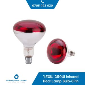 150W 250W infrared heat lamp bulb-3Pin