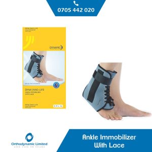 Ankle brace with lace