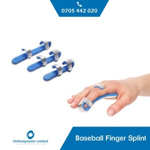 Baseball finger splint