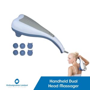 Dual-Head Handheld Massager