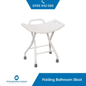 Ergonomically Designed Folding Bathroom Stool