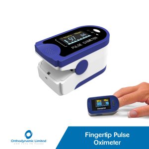 Finger tip pulse oximeter