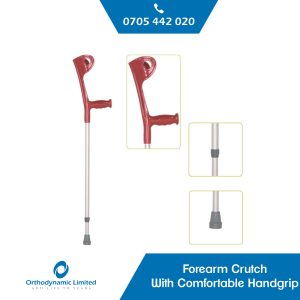 Forearm Elbow Crutches With Comfortable Handgrip - 1pc