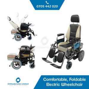 High-Back Folding Electric Wheelchair