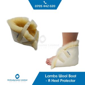 Lambs wool Boot - A heel protector