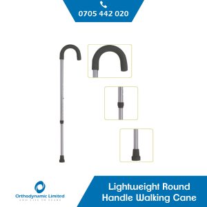 Lightweight Round Handle Walking Cane anti-corrosion and anti-slip