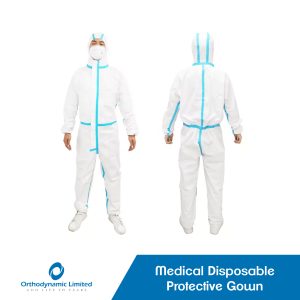 Medical disposable protective gown