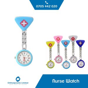 Nurse watch metallic