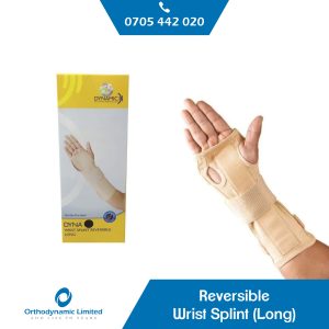 Reversible wrist splint