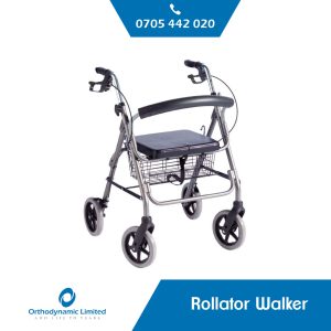 Rollator walking frame