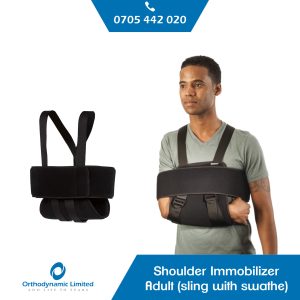 Shoulder immobiliser (Sling and Swathe)