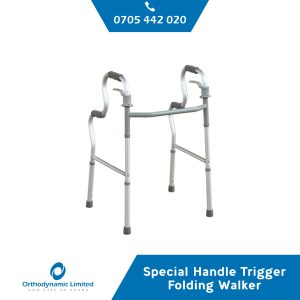 Special handle Trigger Folding Walker