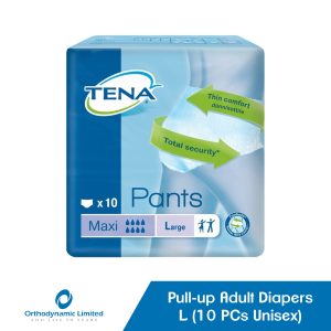 Tena Disposable Pull-up Adult Diapers L pack of 10 (Unisex)